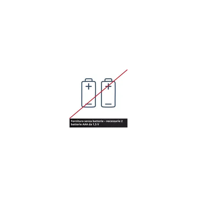 Einhell 2270082 TC-LD 60 R Telemetro laser portatile campo misura fino a 60 m precisione ±2 mm display LCD retroilluminato alimentazione 2 batterie AAA colore Nero