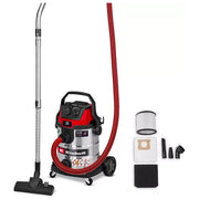 Einhell 2347435 TE-VC 2580 SACL Bidone Aspirasolidi e Liquidi 1100 W 200 mbar 25 L Classe L Filtro HEPA Presa Automatica