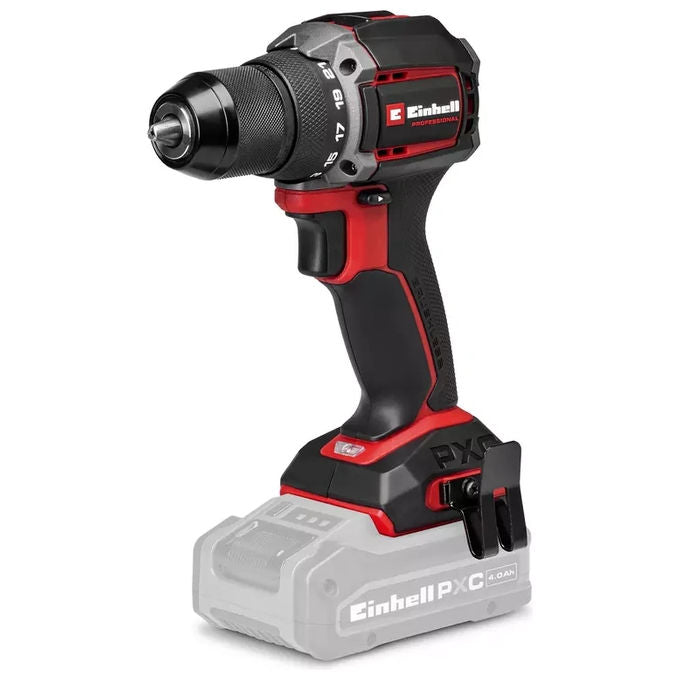 Einhell 4514335 Professional Trapano avvitatore a batteria Brushless 18 V 70 Nm 21 livelli di coppia Mandrino 13 mm colore Rosso e Nero