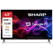 Sharp, TV QLED 4K Ultra HD, Smart TV Wi-Fi, 43HP5265E, Nero