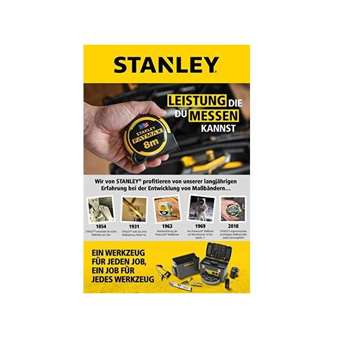 Stanley Flessometro Panoramic Mt 3X12,7 0.32.125