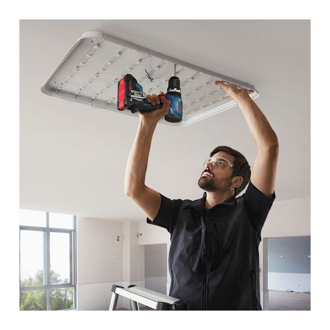 Bosch 0 601 9N3 301 GSB 18V-65 Trapano a Percussione 2 Velocita' 2100 giri-min 18 V Chiave 1,12 Kg colore Nero Blu