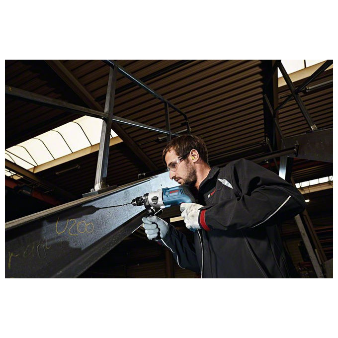 Bosch 0 601 1B2 000 GBM 13-2 RE Trapano 2 Velocita' 750 W 1750 Giri-min Chiave 2,4 Kg colore Nero Blu Grigio