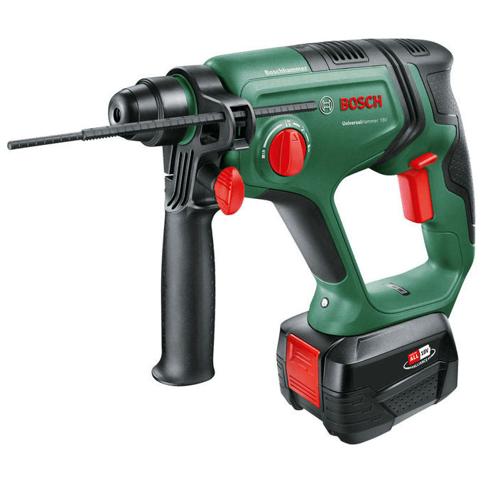 Bosch 0 603 9D6 004 martello perforatore SDS-plus batteria 4 Ah 2 J 2000 giri-min colore Nero Verde