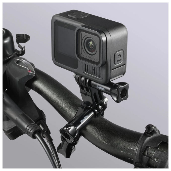 Hama 00004561 Small Supporto Passivo per Action Camera Compatibile GoPro Inclinabile e Girevole colore Nero