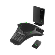 Snom 00004617 C620 Telefono per conferenze wireless DECT con 2 microfoni wireless autonomia fino a 24 ore espandibile con C52-SP colore Nero