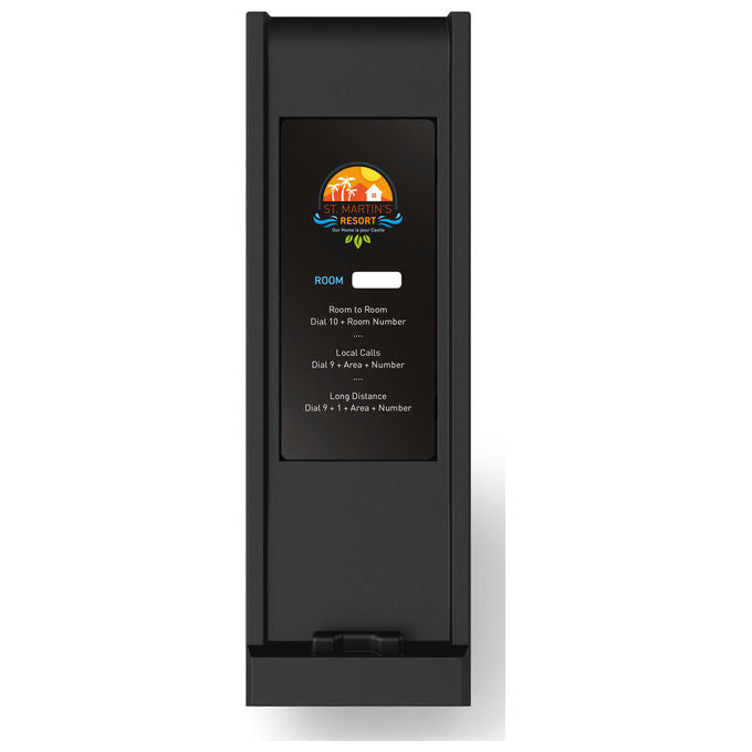 Snom HD300 Telefono VoIP Antibatterico per Ospitalita' PoE colore Nero