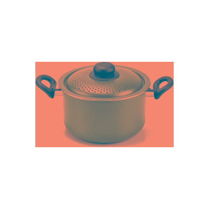 Moneta MOT0012856545 Pastaiola Cuociscola 20 cm antiaderente Artech alluminio compatibile tutti i piani cottura