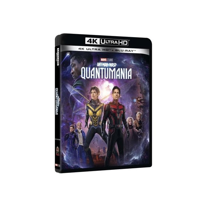 Eagle Pictures ANT-MAN-WASP-QUANTUMANIA Blu-ray + Blu-ray Ultra HD 4K 2 dischi Italiano Inglese codice regionale A B C colore Nero