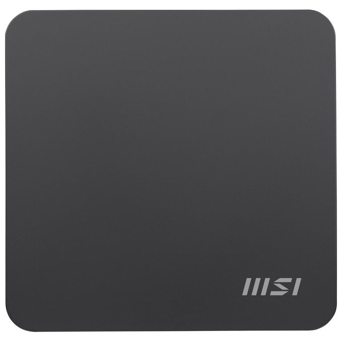 MSI CUBI Z 8M-036BEU Cubi Z Mini PC barebone AMD Ryzen 7 255 8 core 3,8 GHz RAM fino a 64 GB DDR4 2 slot M.2 NVMe Wi-Fi 6E Bluetooth 5.4 HDMI 2.1 USB 3.2 Gen 2 USB4 colore Nero