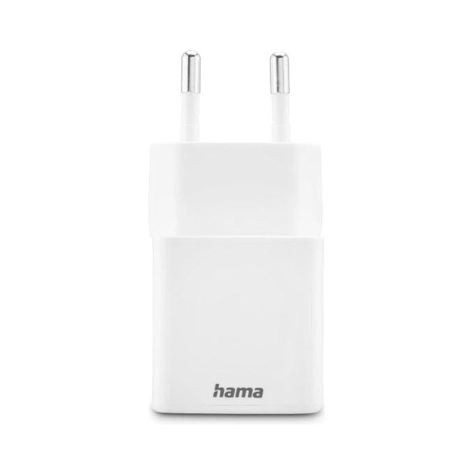 Hama 00201991 Caricatore da Rete Fast Charge USB-C USB-A 20 W Power Delivery Quick Charge colore Bianco