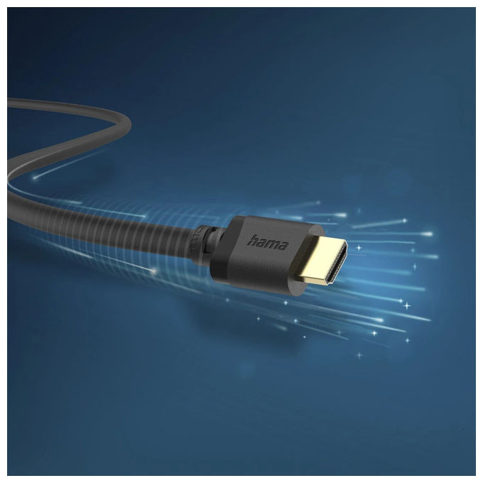 Hama 00202029 Cavo HDMI Ultra High Speed 8K 48 Gbit-s eARC HDR 3 m colore Nero