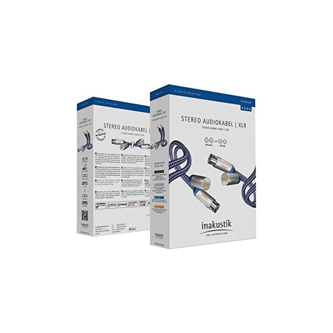 In-Akustik Premium Audio Cavo Xlr - Xlr 0.5mt