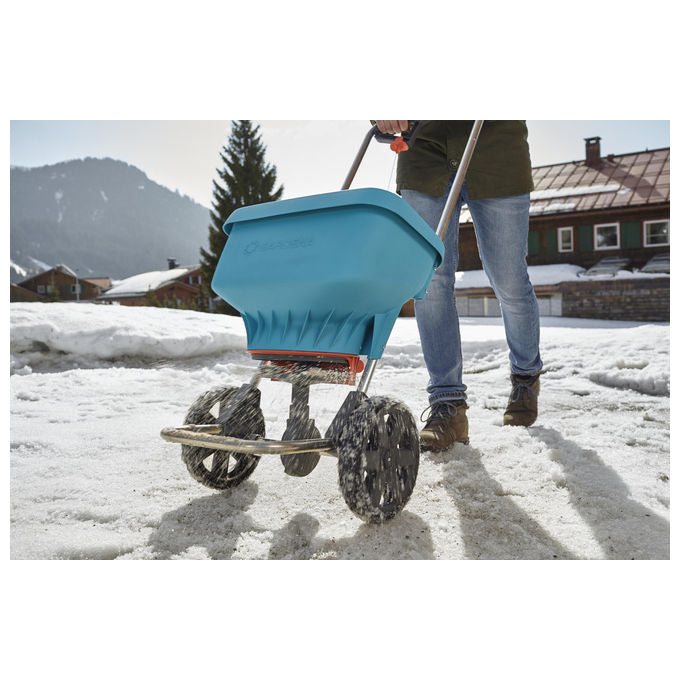 Gardena 436-20 XL Spandiconcime Carrello 18 L superficie fino a 800 m² colore Nero Blu Arancione Argento