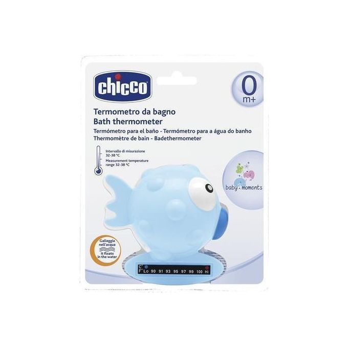 Chicco Termometro da Bagno Pesce Palla Azzurro