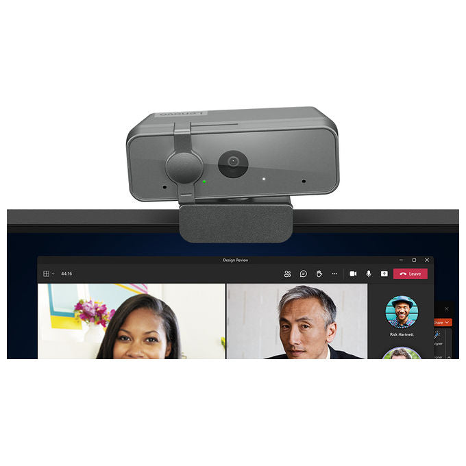 Lenovo GXC1S15023 Webcam Lenovo Select FHD Gen2 1920 x 1080 Pixel 30 fps USB 2.0 colore Grigio