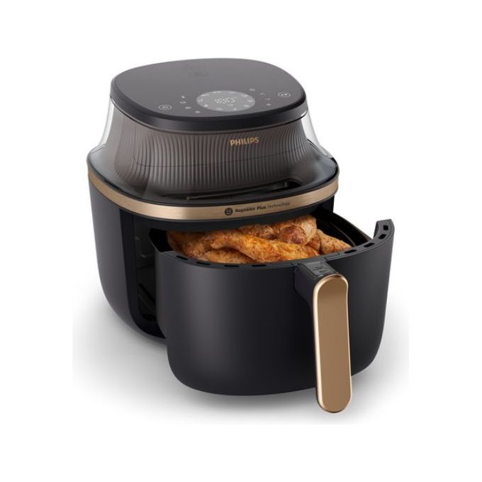 Philips NA332-00 Friggitrice ad aria 6.2 L 1700 W 16 Programmi Display LED colore Nero