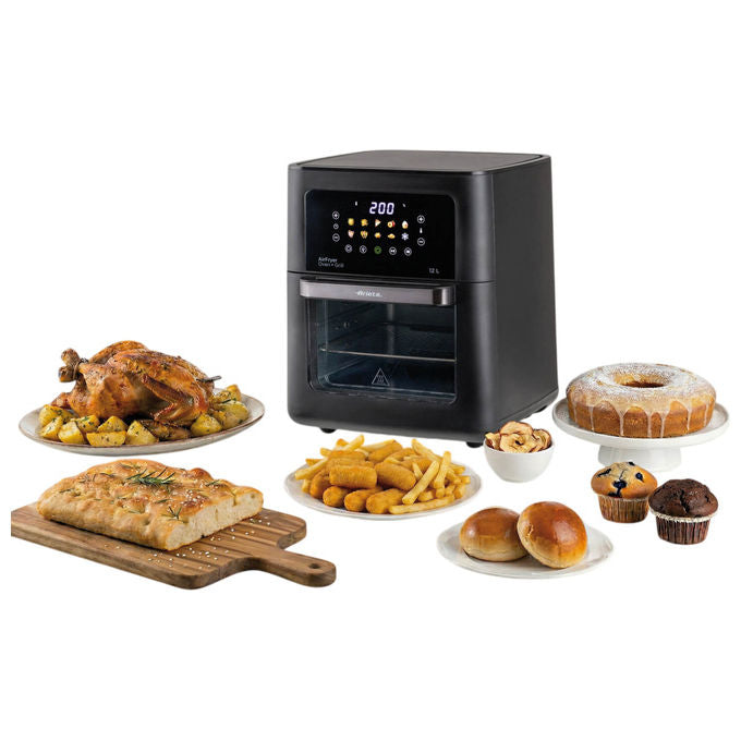 Ariete 00C464100AR0 Friggitrice ad aria 12 L 1800 W 10 programmi preimpostati Display digitale touch colore Nero