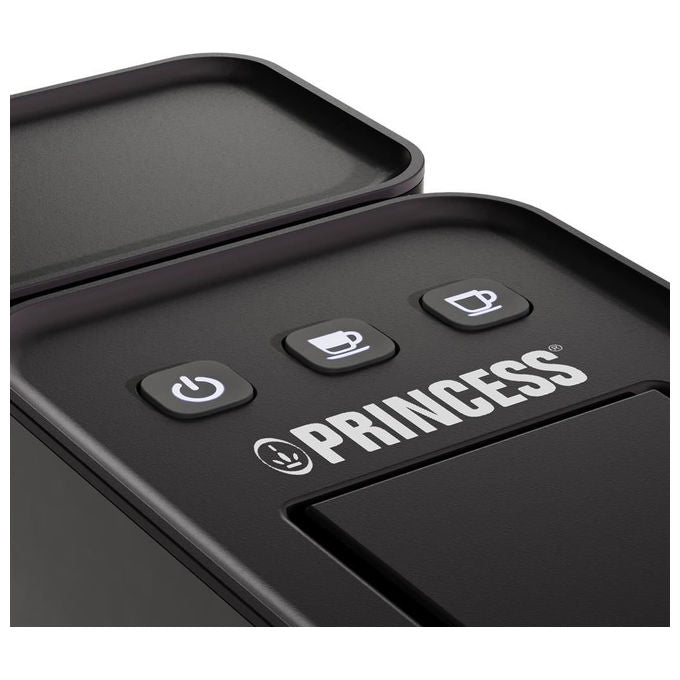 Princess 01.249423.01.001 Macchina da caffe' a Capsule Compatibile Nespresso 0.8 L 19 bar 1450 W Serbatoio Amovibile Spegnimento Automatico colore Nero
