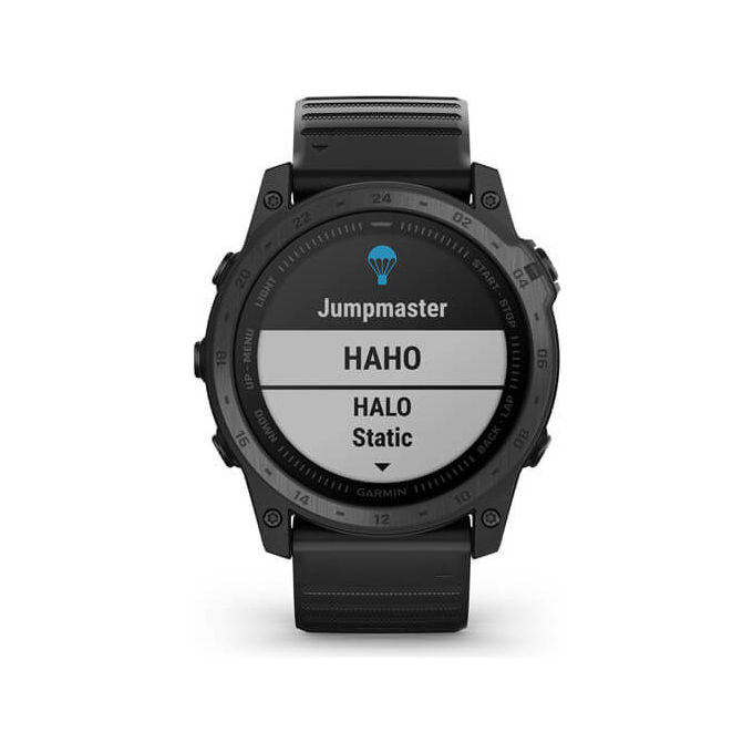 Garmin 010-02704-01 Tactix 7 Orologio GPS Tattico Avanzato con Display MIP 1.4'' 280 x 280 pixel Batteria Fino a 28 Giorni GPS GLONASS Galileo Wi-Fi Bluetooth Sapphire colore Nero