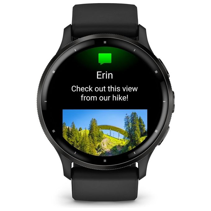 Garmin 010-02784-01 Venu 3 Smartwatch AMOLED 1.4'' 45mm GPS Cardio SpO2 Autonomia 14 giorni colore Nero