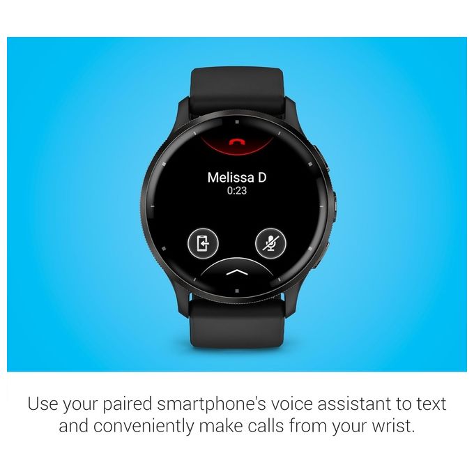 Garmin 010-02784-01 Venu 3 Smartwatch AMOLED 1.4'' 45mm GPS Cardio SpO2 Autonomia 14 giorni colore Nero