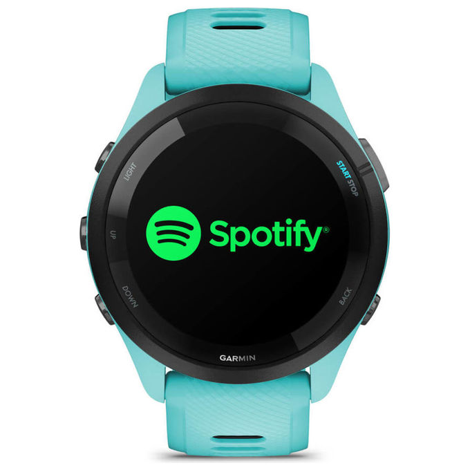 Garmin 010-02810-12 Forerunner 265 Smartwatch 3,3 cm (1.3'') AMOLED 416 x 416 Pixel Touch screen GPS Wi-Fi 8 GB colore Nero Blu