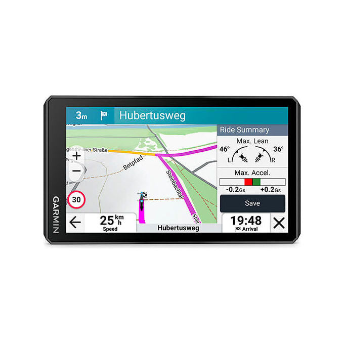 Garmin 010-03861-10 zūmo XT3 Navigatore Fisso Touchscreen 15,2 cm (6'') 1280 x 720 Pixel MicroSD Bluetooth IPX7 IP6X Batteria al Litio colore Nero