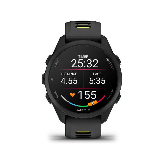 Garmin 010-03920-00 Forerunner 170 Smartwatch AMOLED 1,2'' GPS colore Nero-Amp Giallo