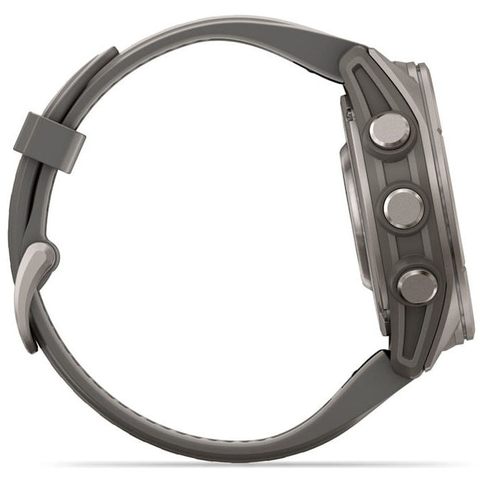 Garmin 010-04761-11 f?nix 9 Smartwatch AMOLED 43 mm Titanio con GPS Wi-Fi 64 GB colore Titanio