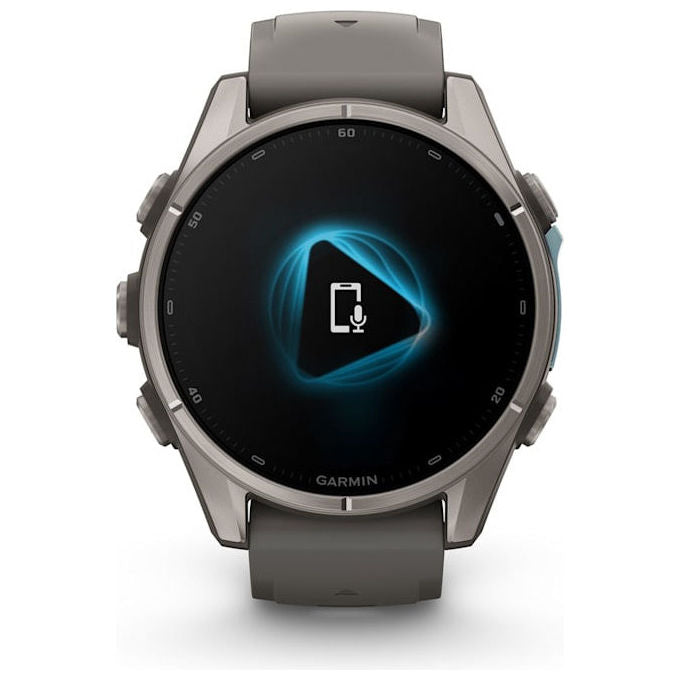Garmin 010-04761-11 f?nix 9 Smartwatch AMOLED 43 mm Titanio con GPS Wi-Fi 64 GB colore Titanio
