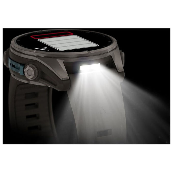 Garmin 010-04761-11 f?nix 9 Smartwatch AMOLED 43 mm Titanio con GPS Wi-Fi 64 GB colore Titanio