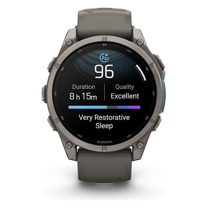 Garmin 010-04762-01 f?nix 9 Smartwatch 3,56 cm (1.4'') AMOLED Touchscreen 47 mm Titanio con GPS Wi-Fi 64 GB colore Titanio