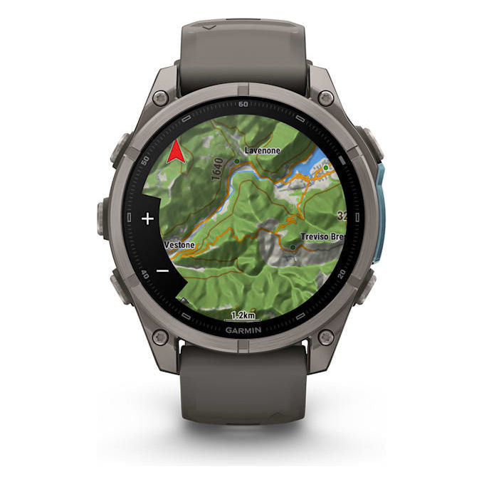 Garmin 010-04762-01 f?nix 9 Smartwatch 3,56 cm (1.4'') AMOLED Touchscreen 47 mm Titanio con GPS Wi-Fi 64 GB colore Titanio