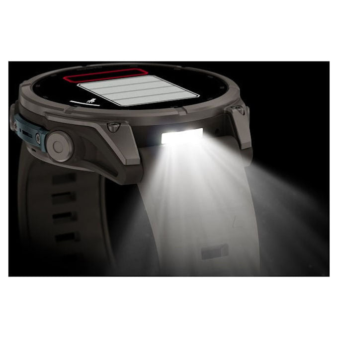 Garmin 010-04762-01 f?nix 9 Smartwatch 3,56 cm (1.4'') AMOLED Touchscreen 47 mm Titanio con GPS Wi-Fi 64 GB colore Titanio