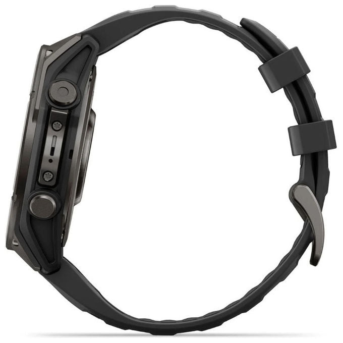 Garmin 010-04762-11 f?nix 9 Smartwatch 3,56 cm (1.4'') AMOLED Touchscreen 454 x 454 Pixel Titanio 47 mm con Cinturino Grigio colore Titanio