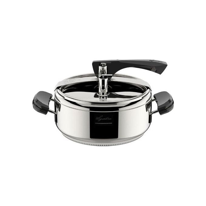 Lagostina pentola a pressione classica lagofusion 3.5l acciaio inox induzione con cestello