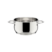 Lagostina 010733031024 Deliziosa Casseruola fonda in Acciaio Inox 18-10 con Fondo Lagoseal Plus Adatta a tutte le Fonti di Calore incluso Induzione e Forno fino a 250°C colore Multicolore