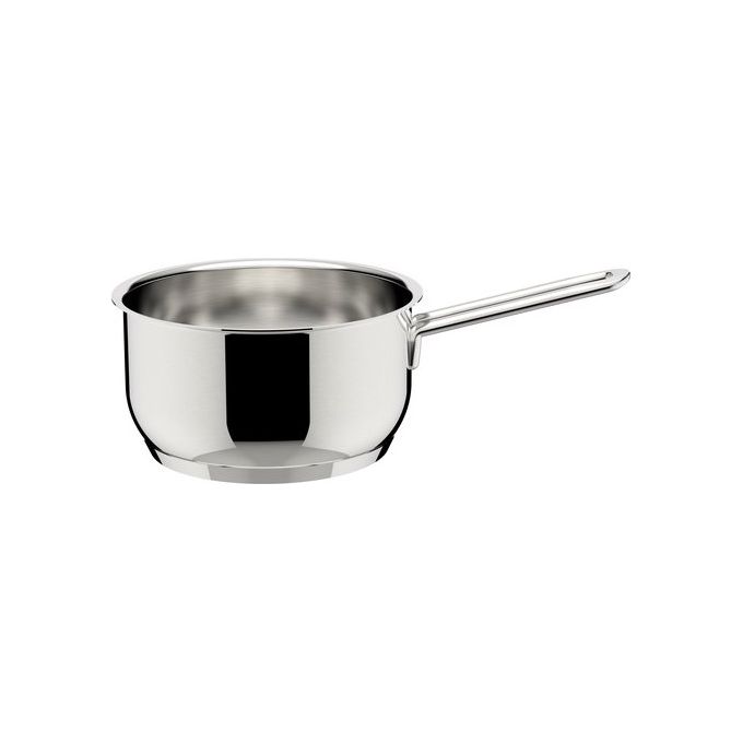 Lagostina 010733031114 Deliziosa Casseruola Fonda Acciaio Inox 18-10 Diametro 14 cm Capacita' 1,2 L Compatibile Induzione Lavabile in Lavastoviglie colore Multicolore