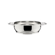 Lagostina 010733031724 Deliziosa Casseruola Semi Fonda in Acciaio Inox 3500 ml Adatta a Tutte le Fonti di Calore incluso Induzione colore Acciaio