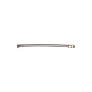 Idro bric Attacchino Flessibile 30 cm m-f  3-8  in Acciaio