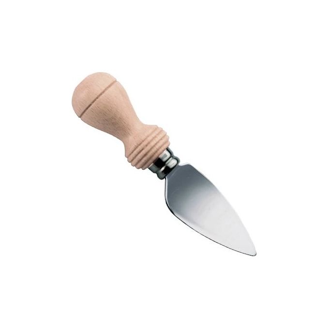 Ghidini Cipriano Daily Coltello Tagliagrana Lama Acciaio Inox 6 cm Manico Legno di Faggio 18,5 cm