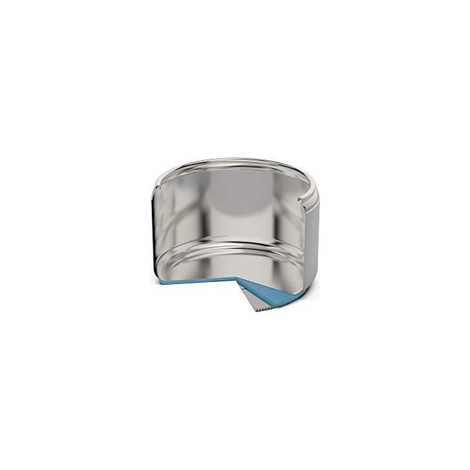 Lagostina 012019010705 Novia LagoEasy'UP Pentola a Pressione 5 litri Acciaio Inossidabile Diametro 22 cm Adatta Induzione con 6 Sistemi Sicurezza Apertura con Una Sola Mano colore Acciaio
