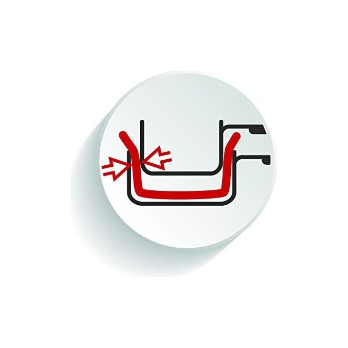 Lagostina Ingenio Smart Set Proteggi Padelle Antiaderenti Cotone 4 Pezzi Rosso