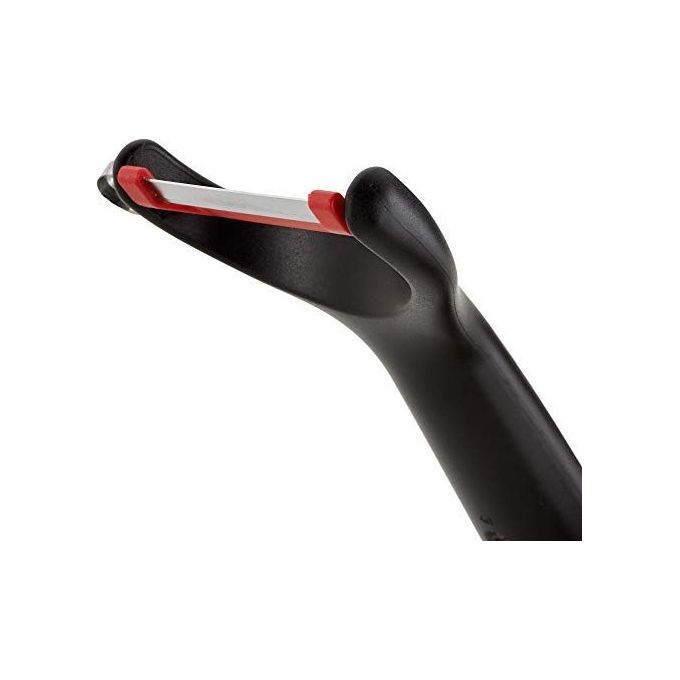 Lagostina Ingenio Smart Sbucciatore Verticale Plastica e Acciaio Nero e Rosso
