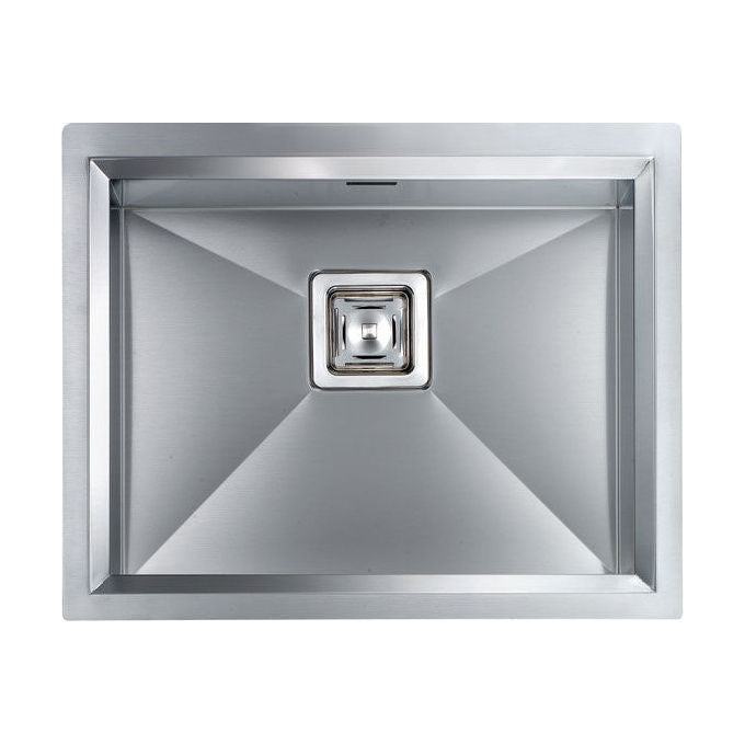 CM 012805.X0.01.2063 Glamour Lavello da incasso semifilo 2 vasche 87,5 x 45 cm acciaio inox satinato (87,5x45x19 cm) colore Acciaio