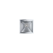 CM Lavelli 012811.X0.01.2063 Glamour Lavello sottotop monovasca acciaio inox AISI 304 45x45 cm colore Inox satinato