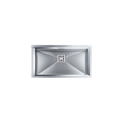 CM 012814X0012063 GLAMOUR Lavello da Incasso Monovasaca Sottotop in Acciaio Inox Satinato (86x45x19 cm) colore Inox Satinato