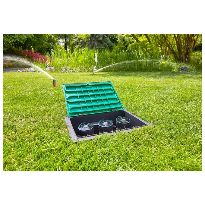 GARDENA Valvola di Irrigazione Cordless 9V Bluetooth, Alimentata a Batteria
