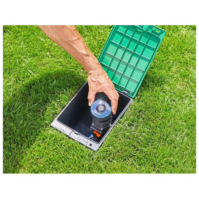 GARDENA Valvola di Irrigazione Cordless 9V Bluetooth, Alimentata a Batteria
